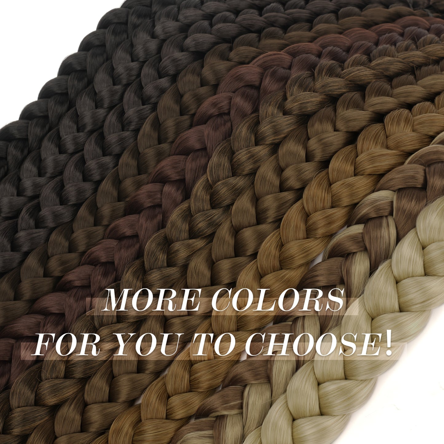FESHFEN Long Braided Ponytail Extension with Hair Tie, Straight Wrap Around Hair Piece Ponytails for Women Syntheti Pony Hairpieces for Daily Wear