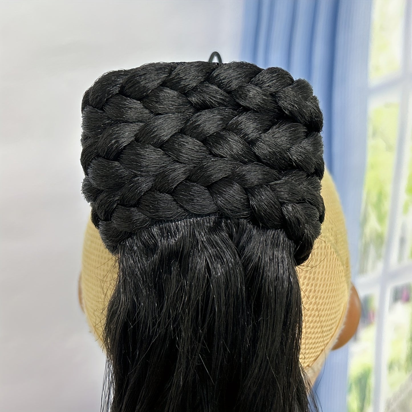 [All Occasion Synthetic Ponytail Extension] Elegant Body Wave Ponytail Extension - Versatile Synthetic Hairpiece for All Occasions