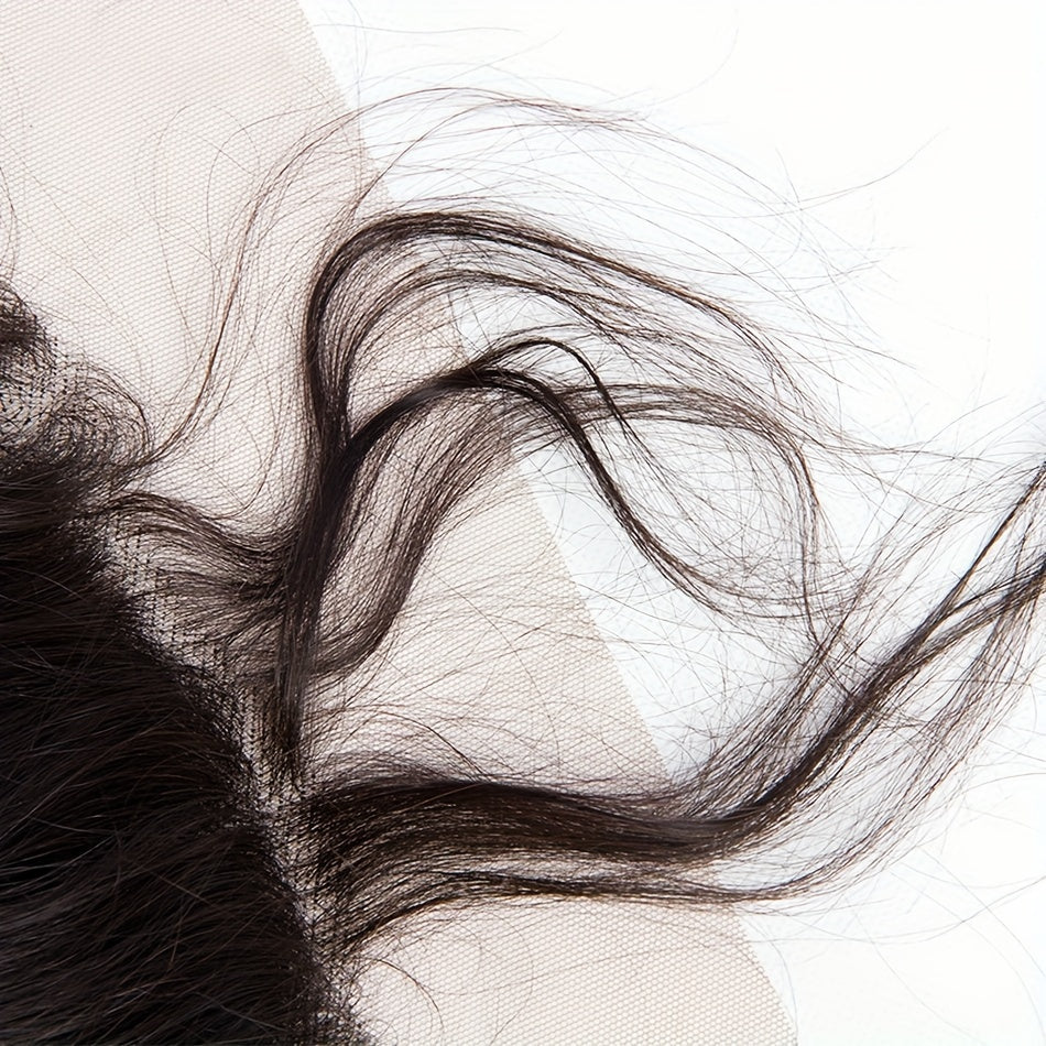 [Body Wave Hair Weave] 3 Bundles Body Wave Human Hair Weave with 4x4 Free Part Lace Closure | 100% Unprocessed Brazilian Hair, Natural Color